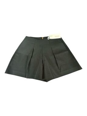 LUCY PARIS (Dillard's) Black No Waist Shorts, Front Pockets, Size L.